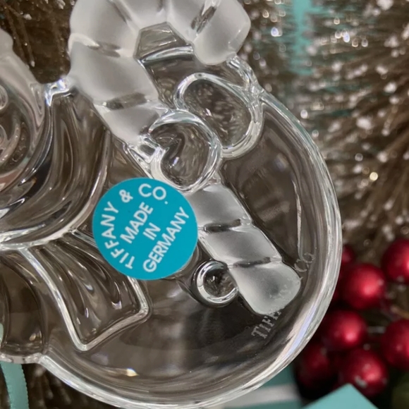 Tiffany & Co. Crystal Snowman Ornament - Picture 4 of 5